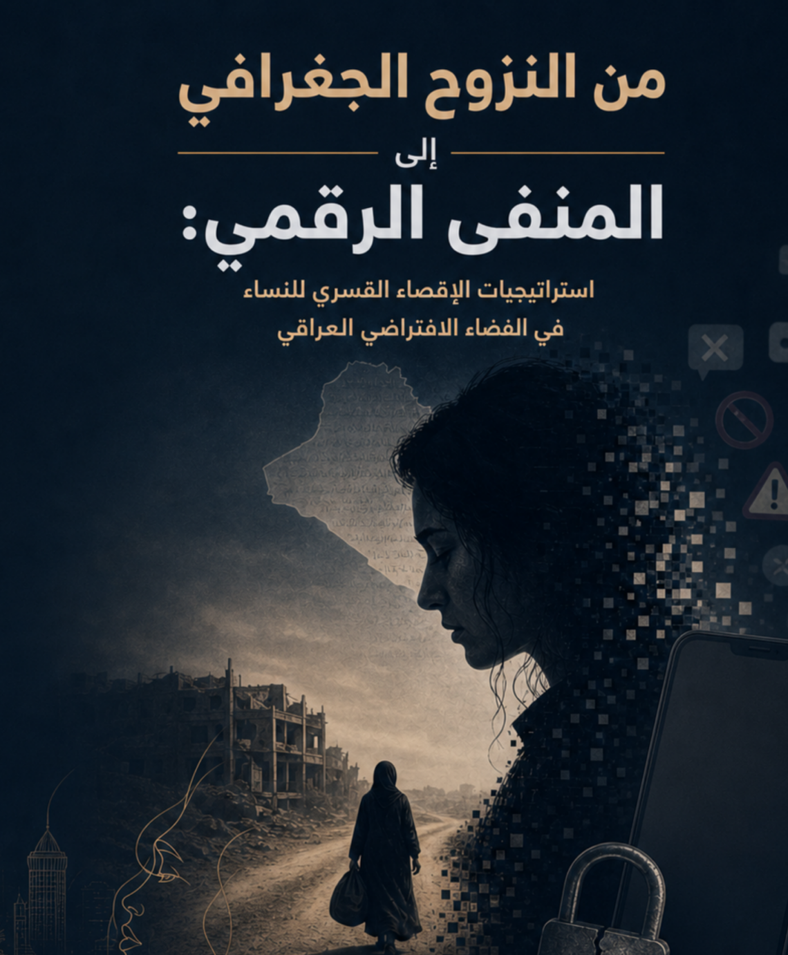 من النزوح الجغرافي إلى المنفى الرقمي: استراتيجيات الإقصاء القسري للنساء في الفضاء الافتراضي العراقي